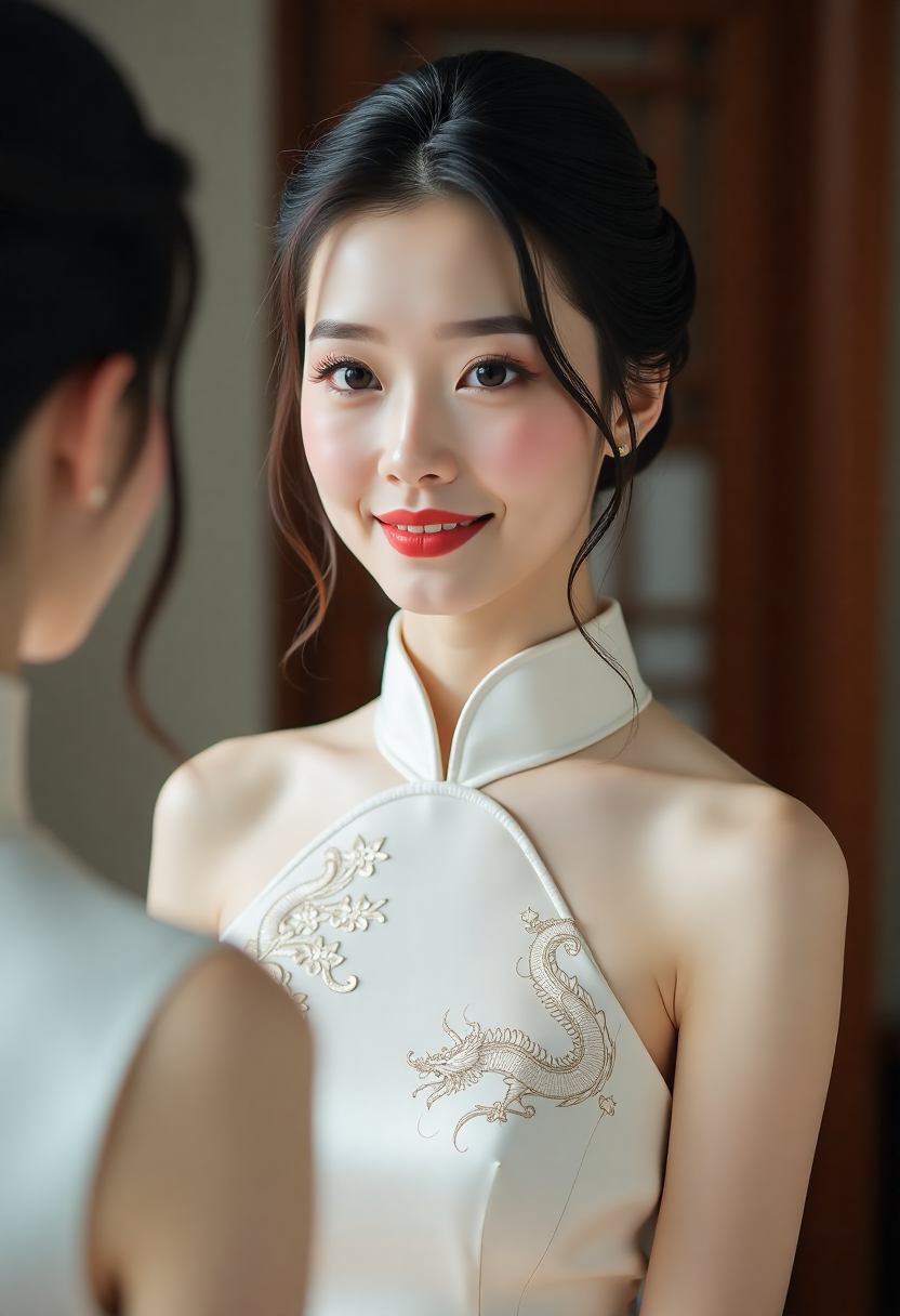 绸缎与晨雾海报